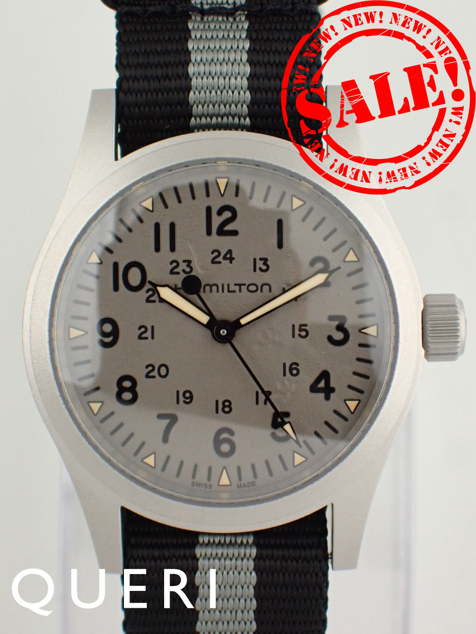 ハミルトン カーキ フィールド メカ 東京 キャットストリート エクスクルーシブエディション H89409980 中古美品