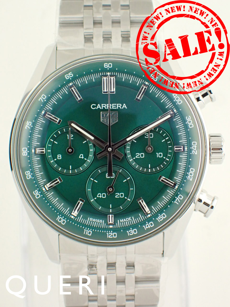 タグホイヤー カレラ クロノグラフ オートマチック CBS2115.BA0053 新品