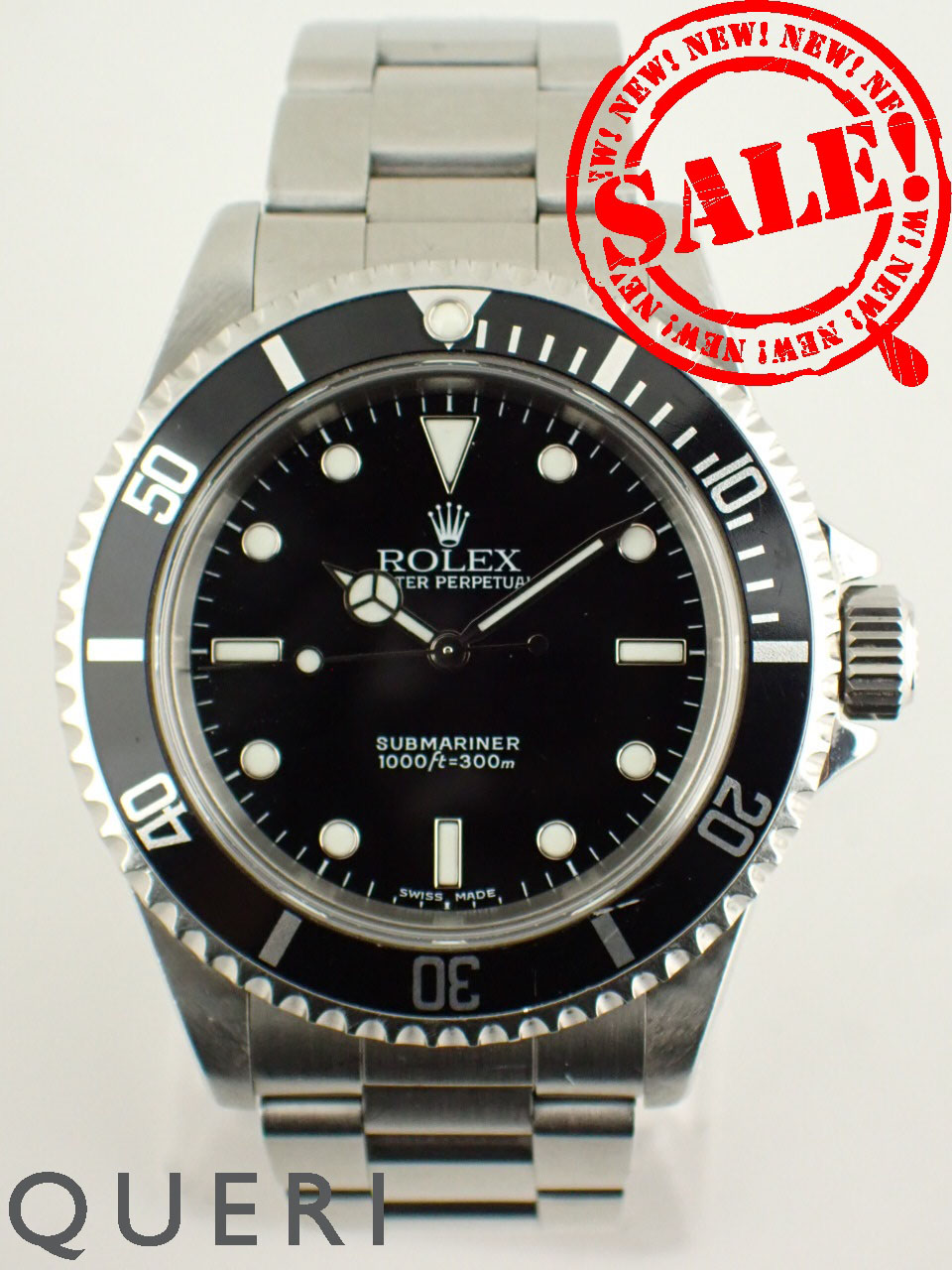 ロレックス サブマリーナー ブラック シリアルF番 14060M 中古美品