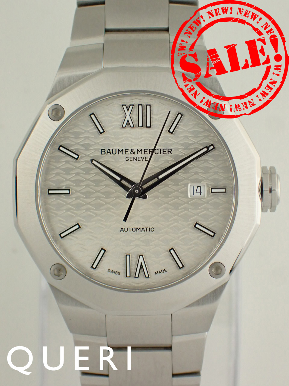 ボーム＆メルシェ リビエラ 42mm オートマチック シルバー M0A10622 新品