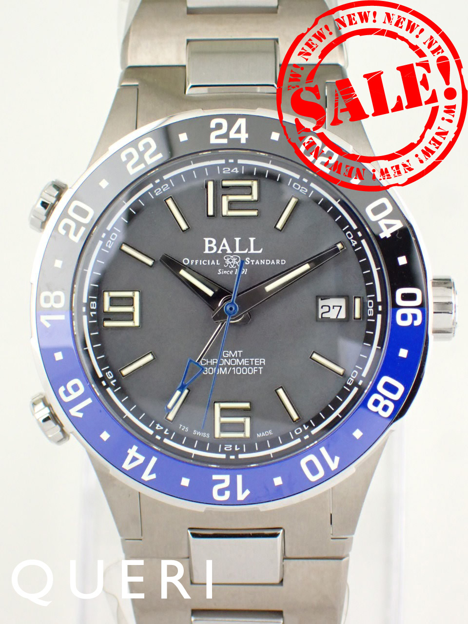 ボールウォッチ ロードマスター パイロット GMT 日本限定100本 DG3038A-S6CJ-BK 新品