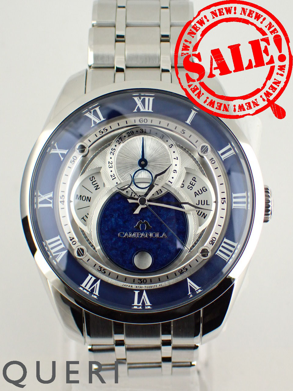 シチズン カンパノラ エコドライブ フレキシブルソーラー 紺瑠璃 BU0020-54A(8730-T019056)  を最安値で販売_－ブランド時計販売のクエリ