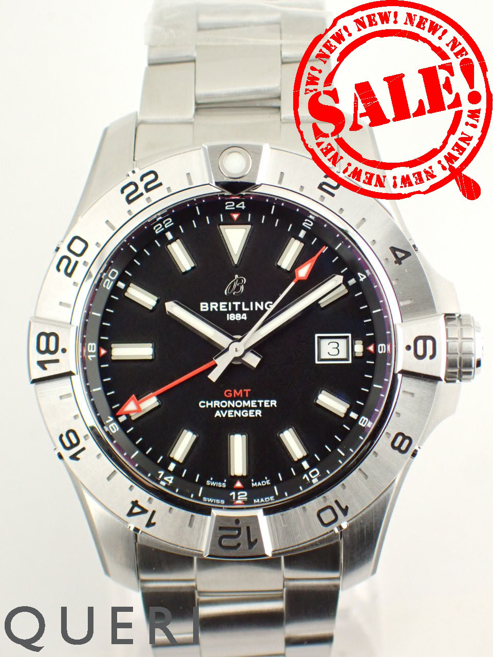 ブライトリング アベンジャー オートマチック GMT B32 A32320101B1A1(A32320)新品