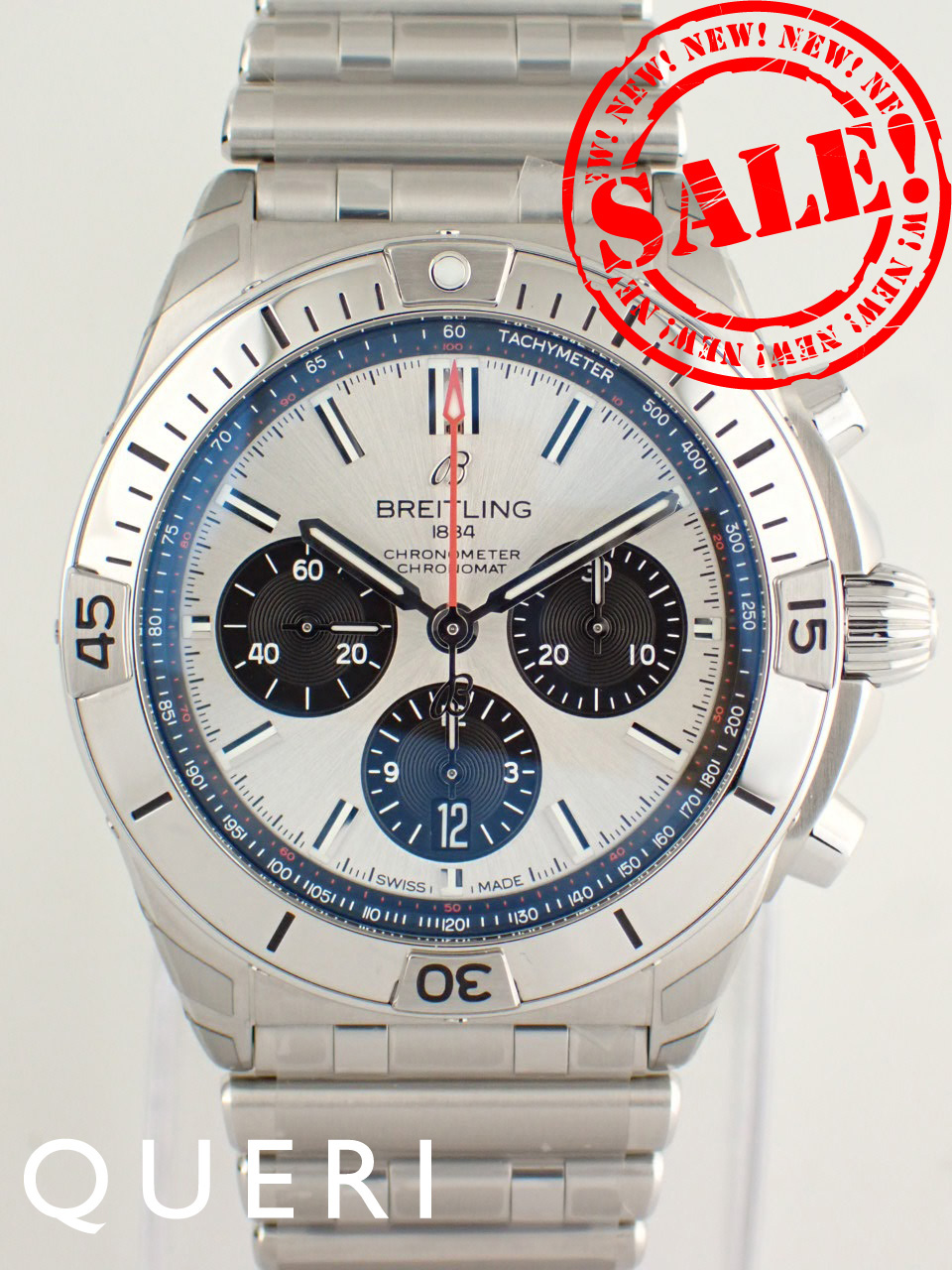 ブライトリング クロノマット B01 42 シルバー AB0134101G1A1(AB0134)新品