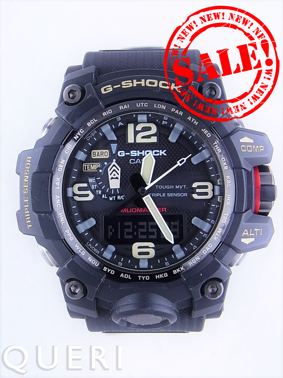 G-SHOCK マッドマスター GWG1000-1AJF ソーラー電波時計