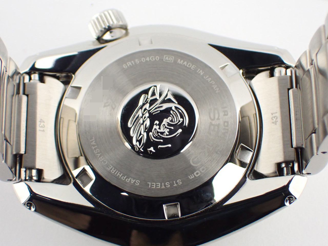【美品】セイコーSBDC061腕時計ダイバーズ現代デザインブラック文字盤6R15