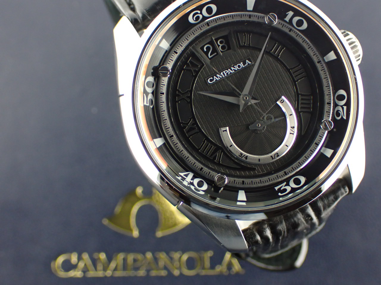 シチズン CITIZEN カンパノラ メカニカルコレクション NZ0000-07E メンズ 腕時計 ビッグデイト 裏スケルトン 自動巻き Campanora VLP 90179624