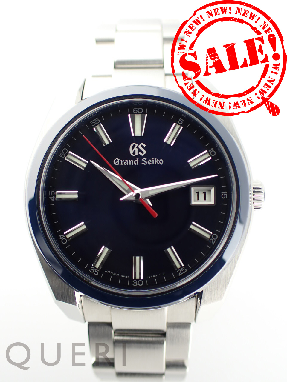 セール人気101586815 1円 グランドセイコー Grand Seiko 9R スプリングドライブ 時計 腕時計 メンズ パワーリザーブ SS ホワイト SBGA099 9R65-0BM0 グランドセイコー