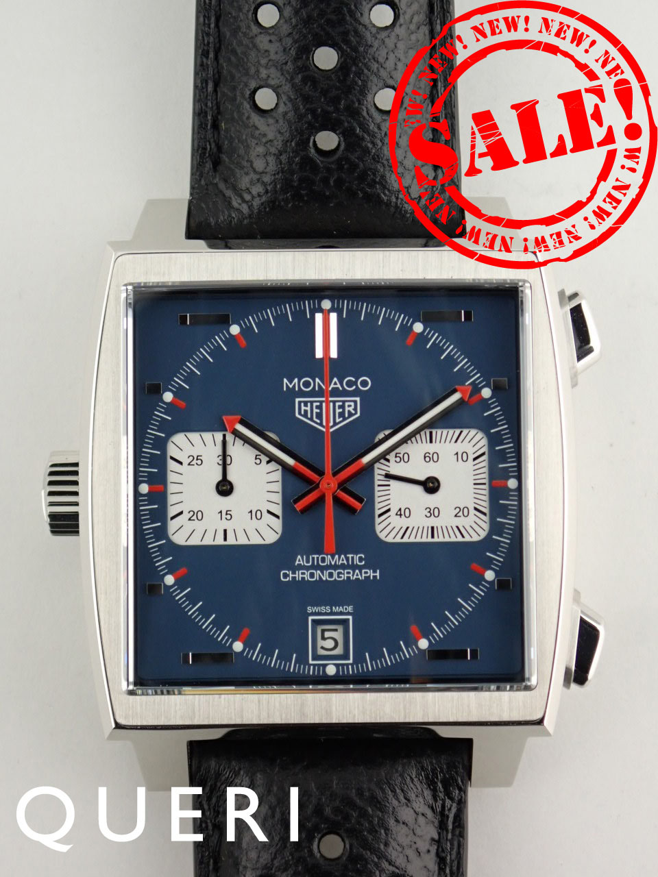 タグホイヤーモナコ キャリバー11 ブルー メンズ CAW211P.FC6356新品