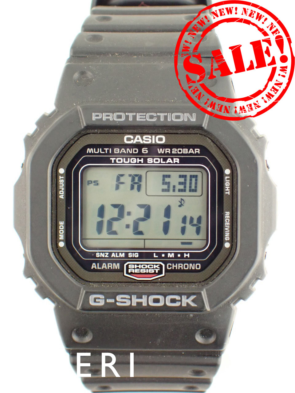 カシオ G-SHOCK 5000シリーズ ブラック GW-5000-1JF 中古美品