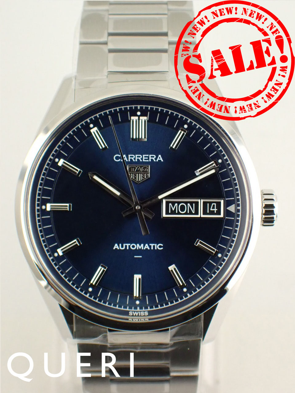 タグホイヤー カレラ デイデイト 41mm 自動巻き 2025年モデル WDA2112.BA0043 新品
