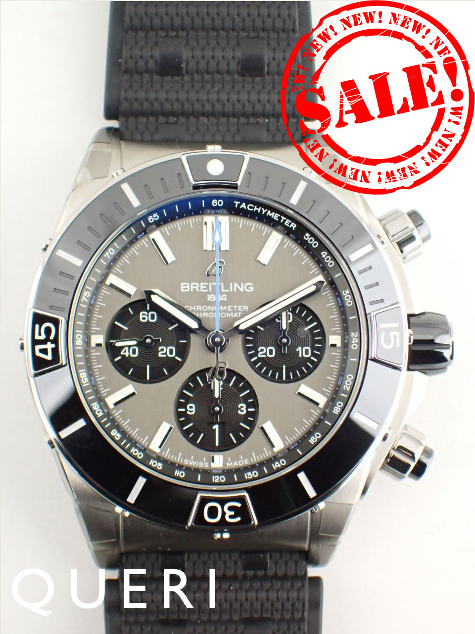 ブライトリング スーパークロノマット B01 44 チタン EB0136251M1S1(EB0136)新品