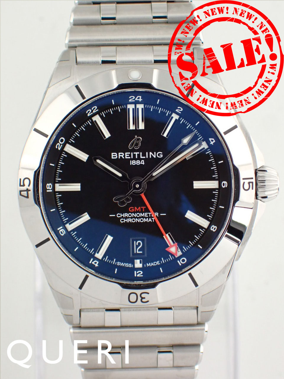ブライトリング クロノマット オートマチック GMT 40mm A32398101B1A1(A32398)新品