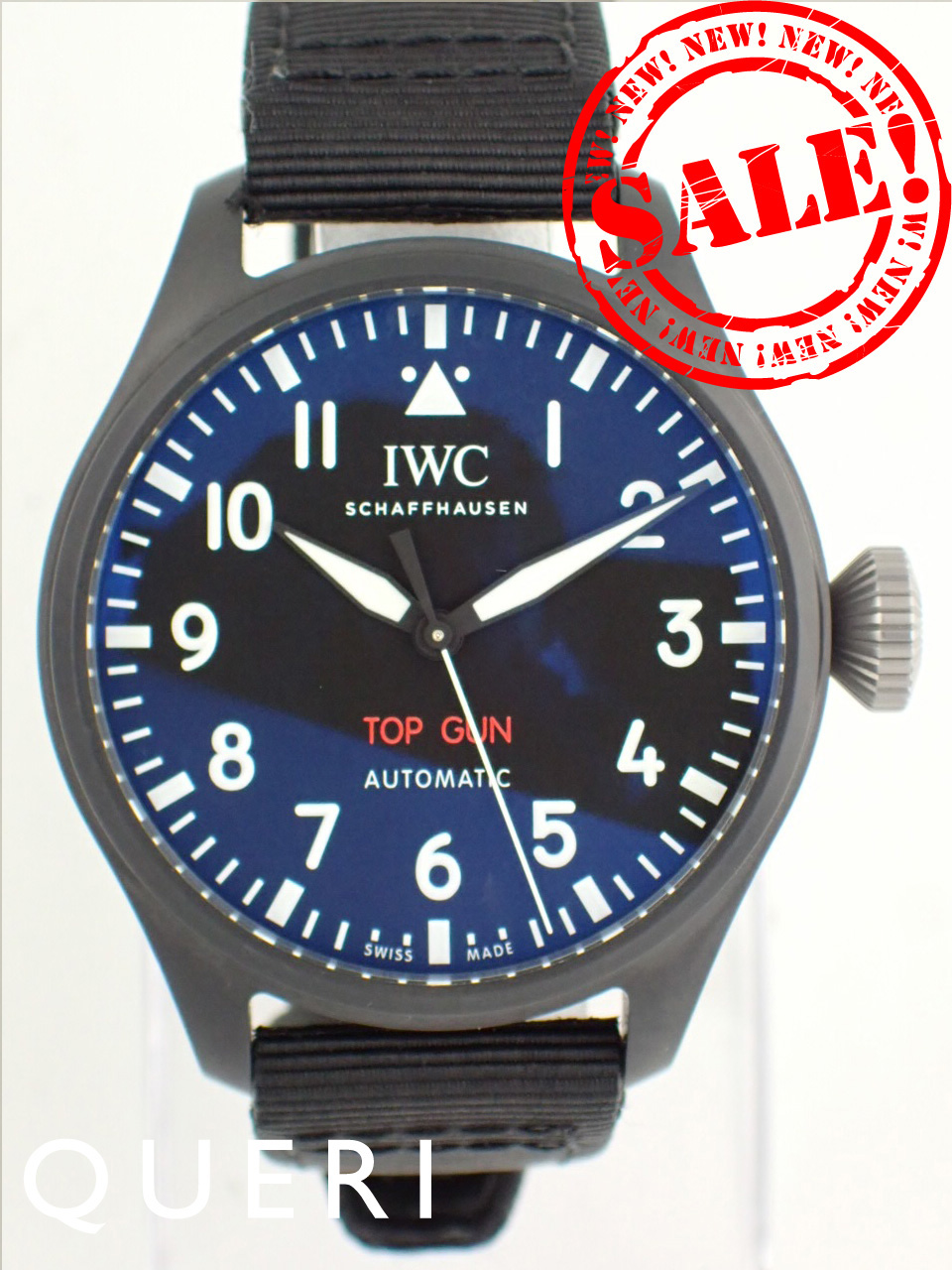 IWC ビッグ パイロットウォッチ 43 トップガン ファブリックストラップ IW329801 新品