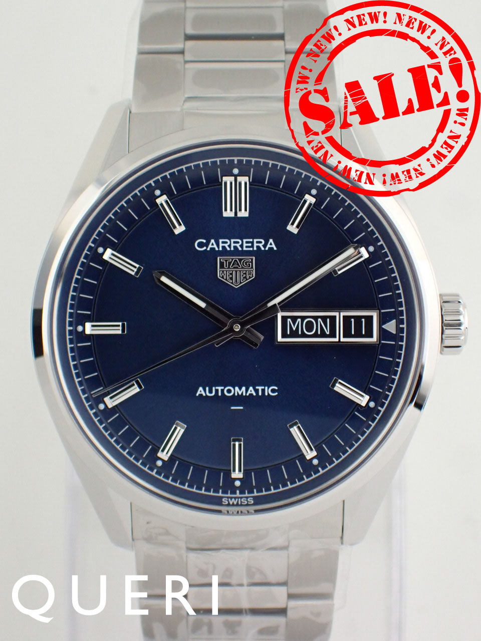タグホイヤー カレラ デイデイト キャリバーTH31-02 ブルー WDA2112.BA0043 新品