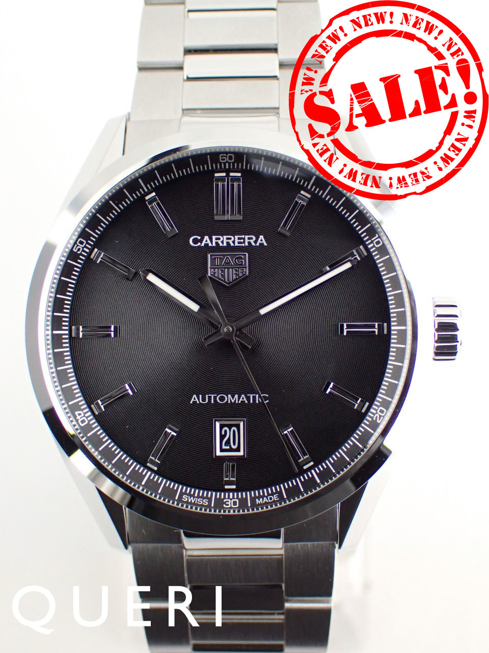 タグホイヤー カレラ キャリバー5 オートマチック ブラック WBN2110.BA0639 新品