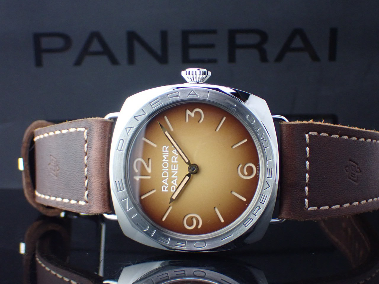パネライ PANERAI PAM00687 T番(2017年製造) ブラウン メンズ 腕時計