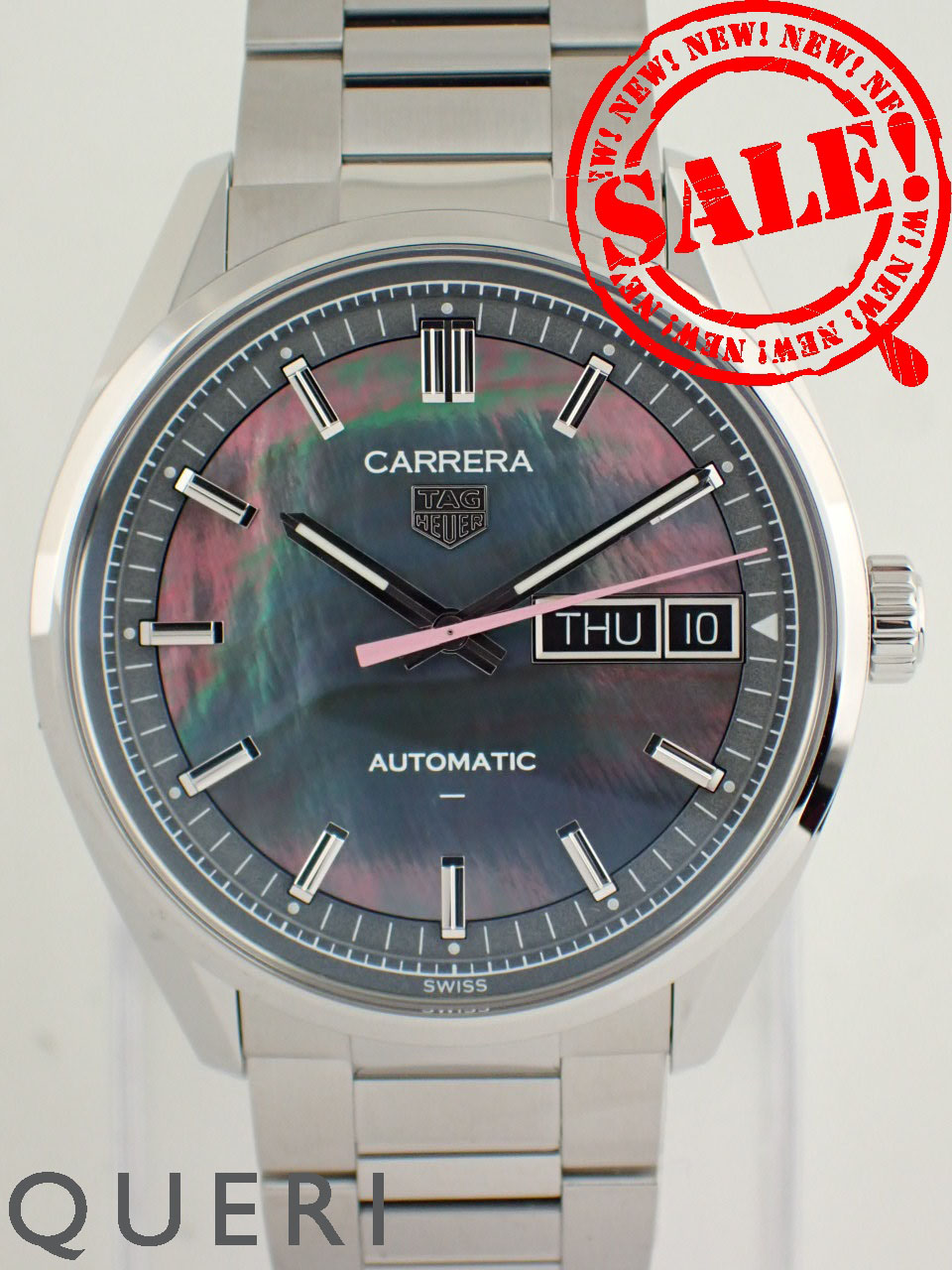 タグホイヤー カレラ デイデイト ジャパンリミテッド マザーオブパール WDA2116.BA0043 新品