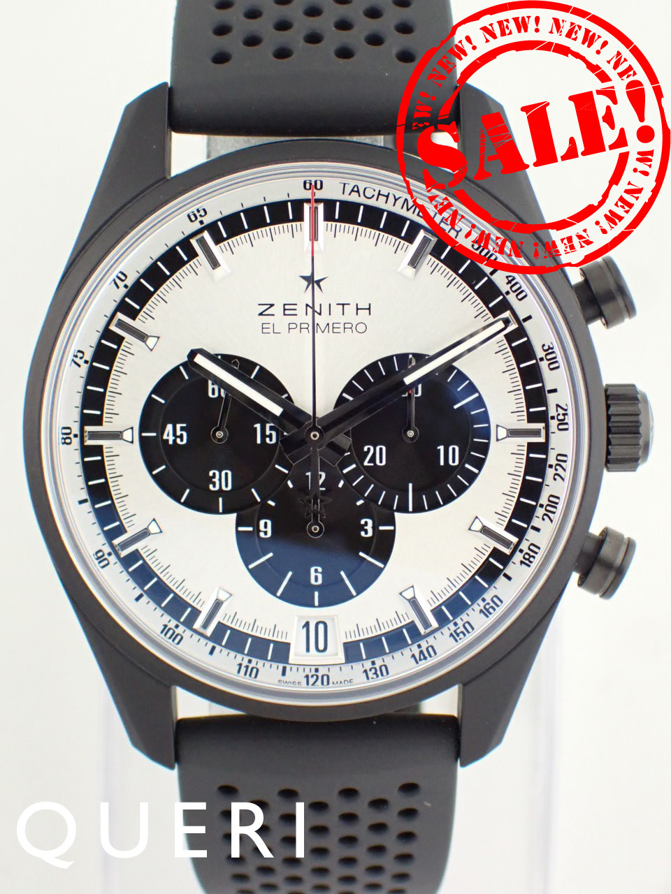 ゼニス エル・プリメロ クロノマスター セラミナイズドアルミニウムケース 	24.2041.400/01.R576 新品