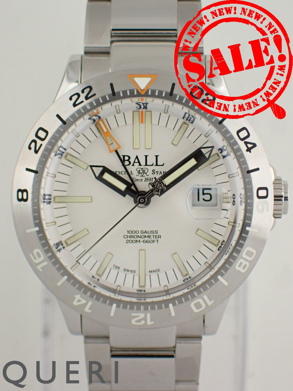 ボールウォッチ エンジニア3 アウトライアー GMT 40mm メンズ 1000本限定 DG9000B-S1CJ-WH 新品