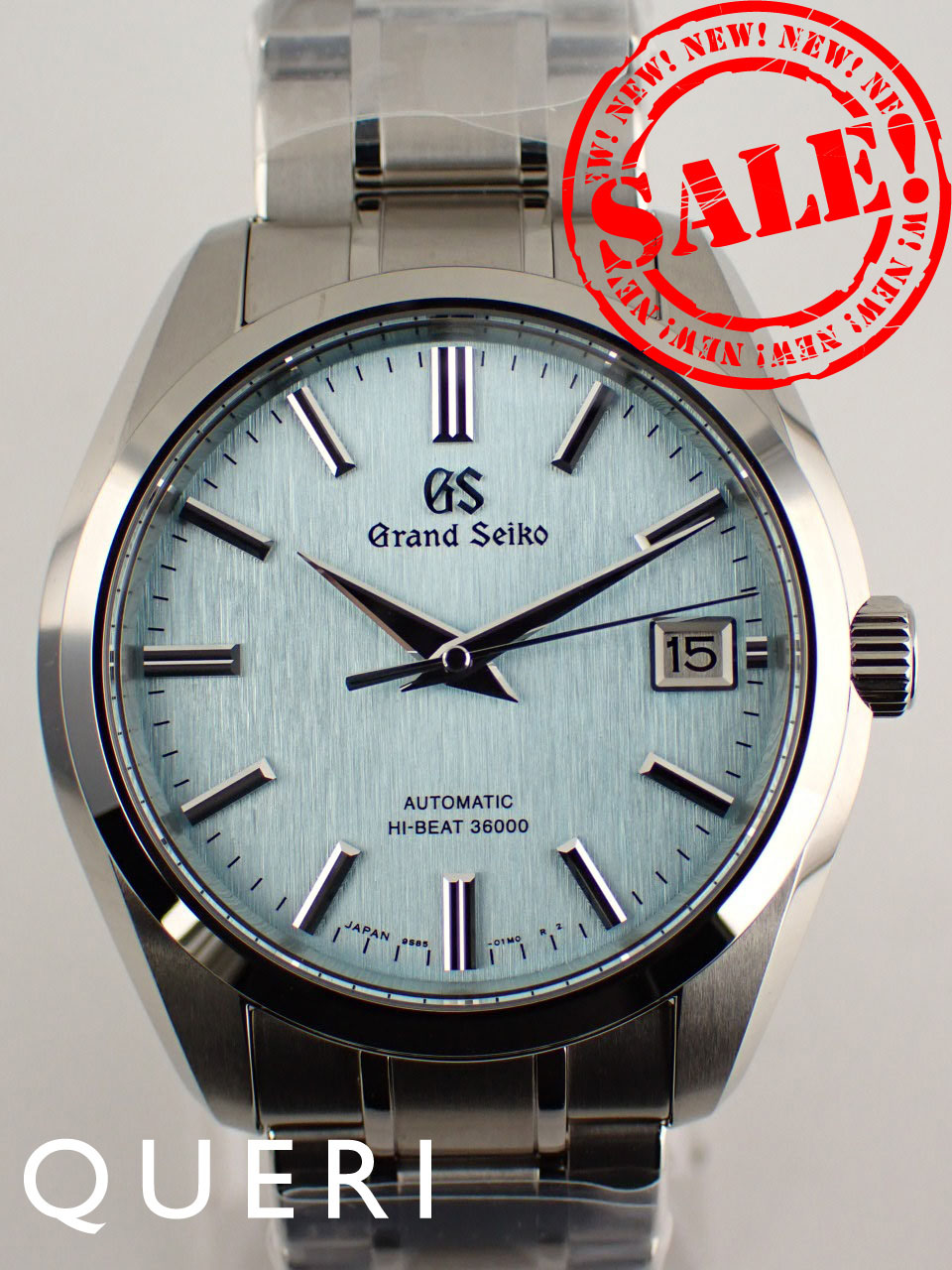 グランドセイコー ヘリテージコレクション メカニカルハイビート 氷瀑 アイスブルー SBGH349(9S85-02E0)新品