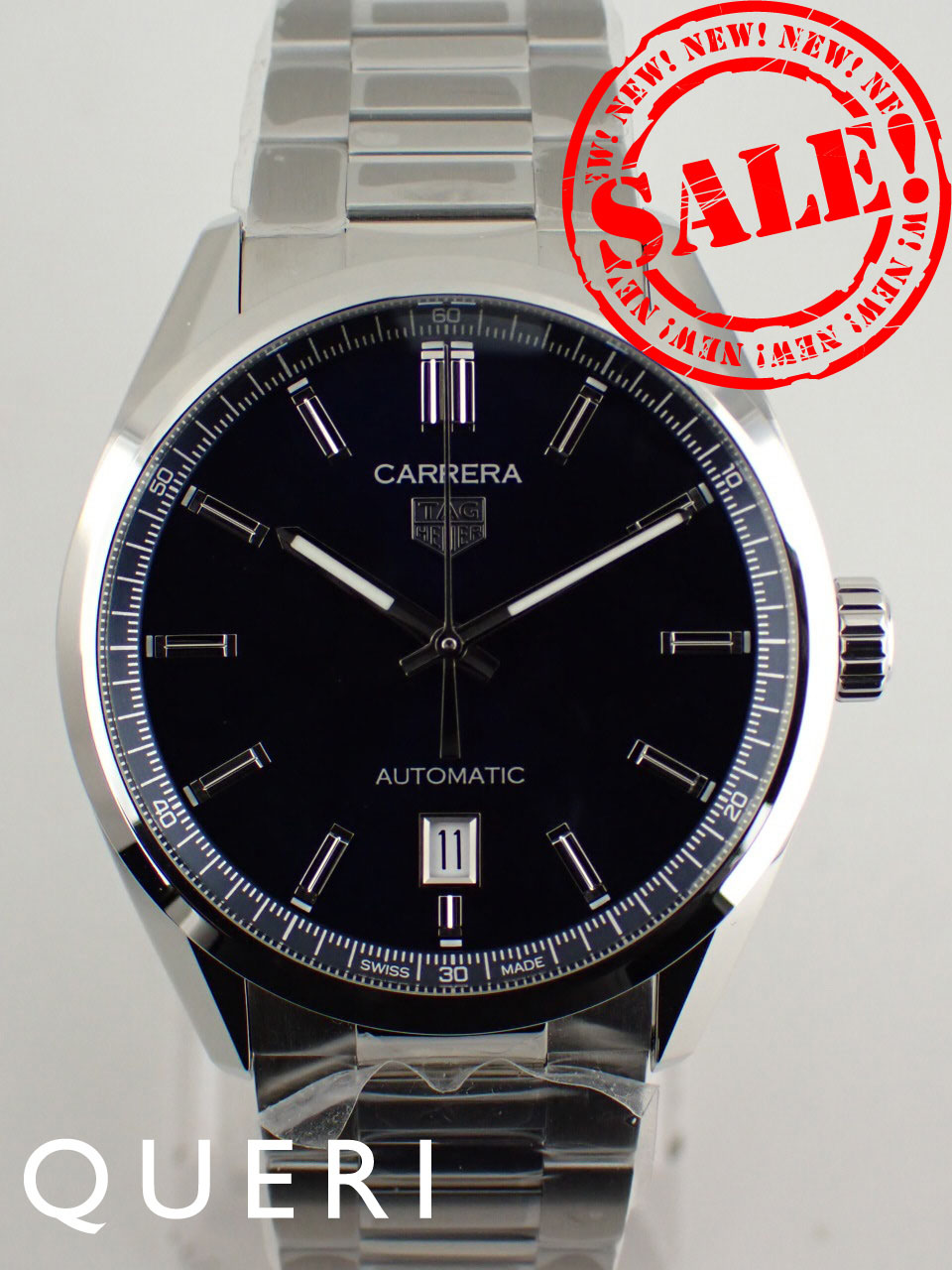 タグホイヤー カレラ キャリバー5 デイト オートマティック WBN2112.BA0639 新品