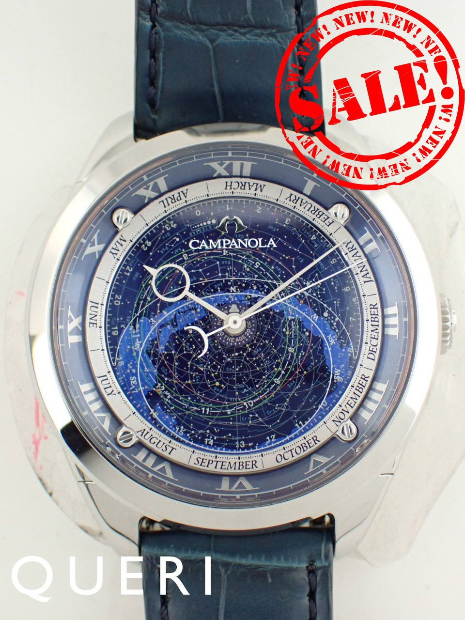シチズン カンパノラ コスモサイン 星座盤 クォーツ メンズ AO4010-18M(4398-A1C4J01) 新品