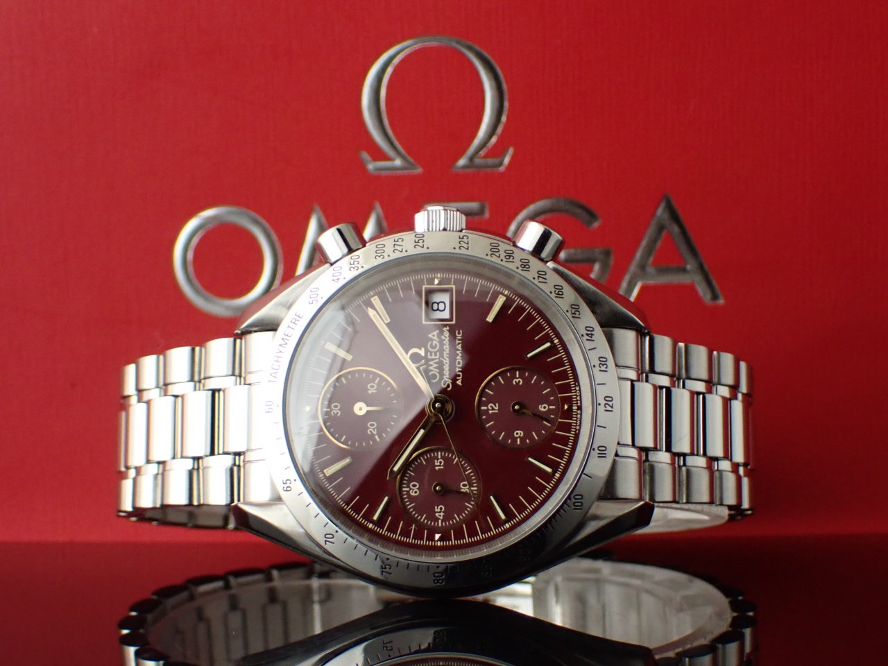 オメガ OMEGA スピードマスターデイト 3511 61 丸井限定 クロノグラフ メンズ 腕時計 デイト 自動巻き Speedmaster VLP 90169784