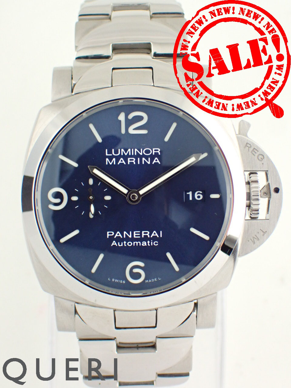 パネライ ルミノールマリーナ W番 スペッキオブルー PAM01316 中古美品