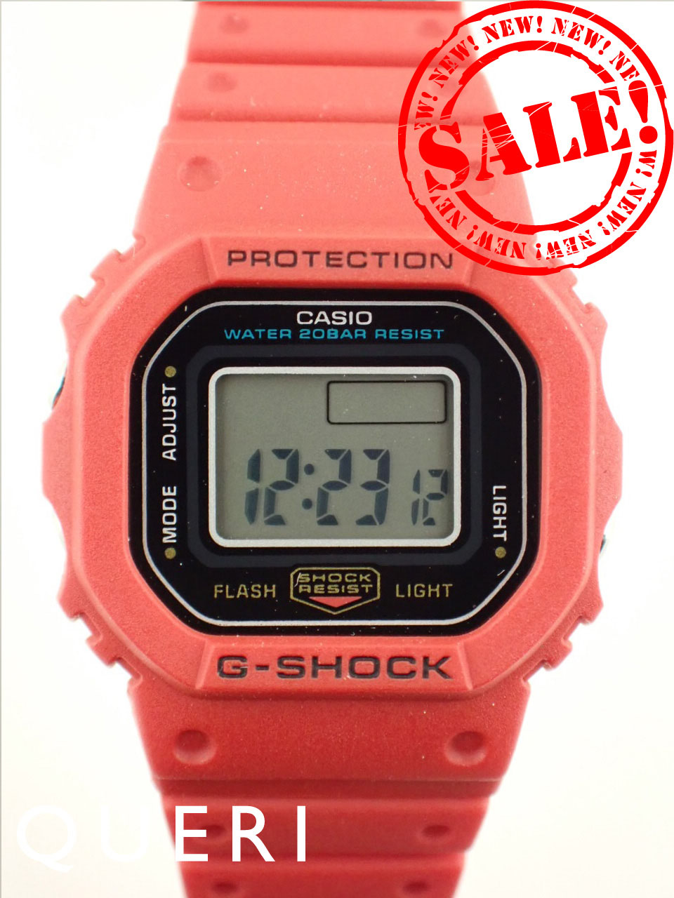 カシオ G-SHOCK ナノ レッド DWN-5600-4JR 未使用