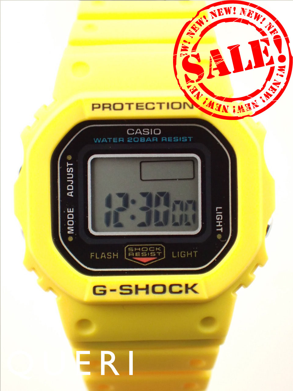 カシオ G-SHOCK ナノ イエロー DWN-5600-9JR 未使用