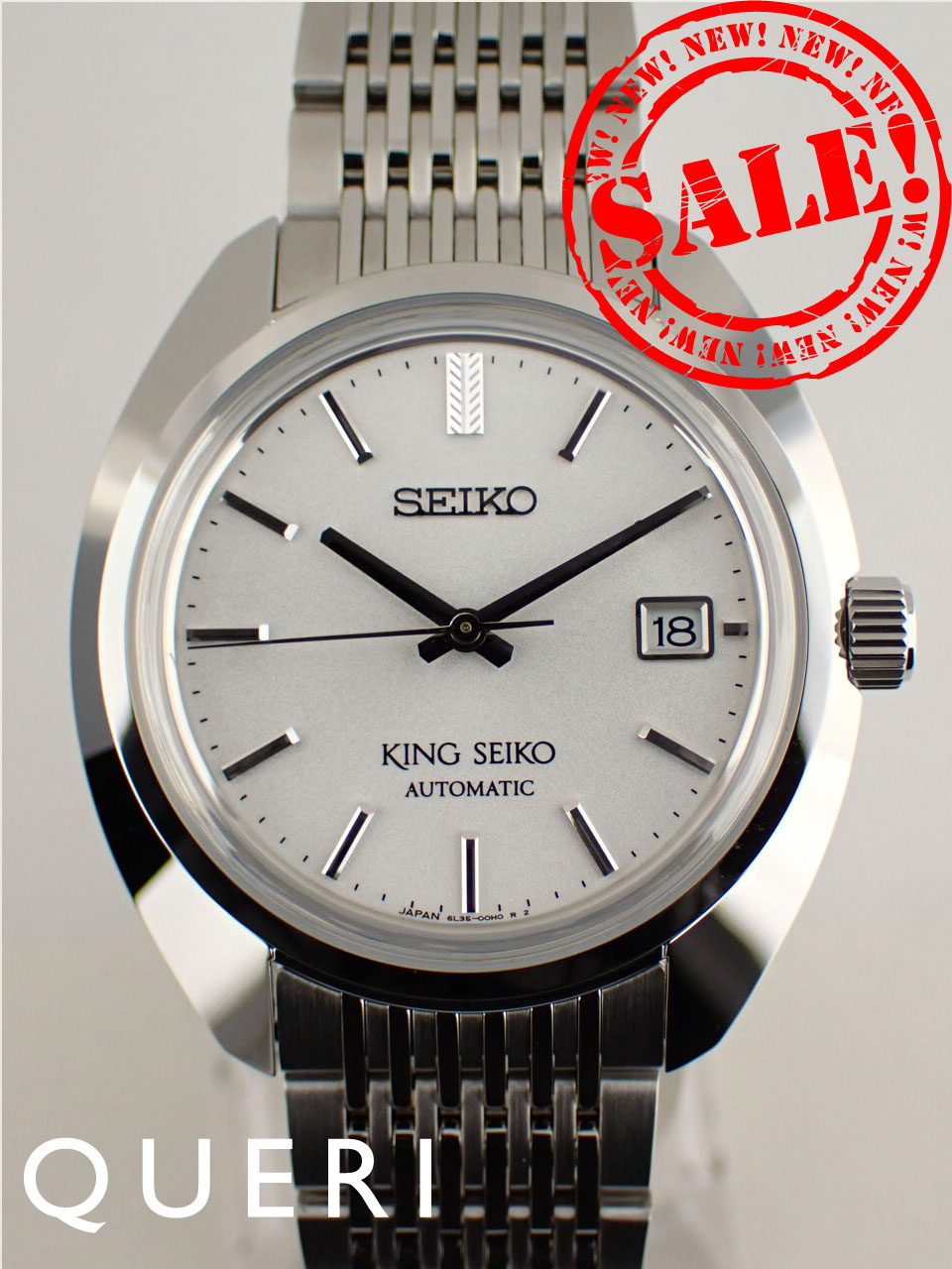 セイコー キングセイコー メカニカル KS1969 シルバー文字盤 SDKA017(6L35-00J0) 新品