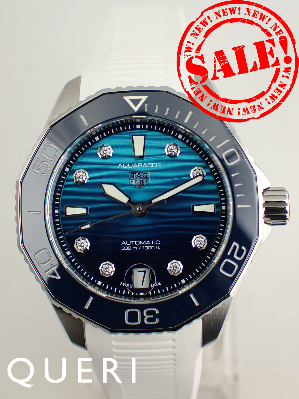タグホイヤー アクアレーサー プロフェショナル300 2025年モデル ラバーストラップ WBP231N.FT6234 新品