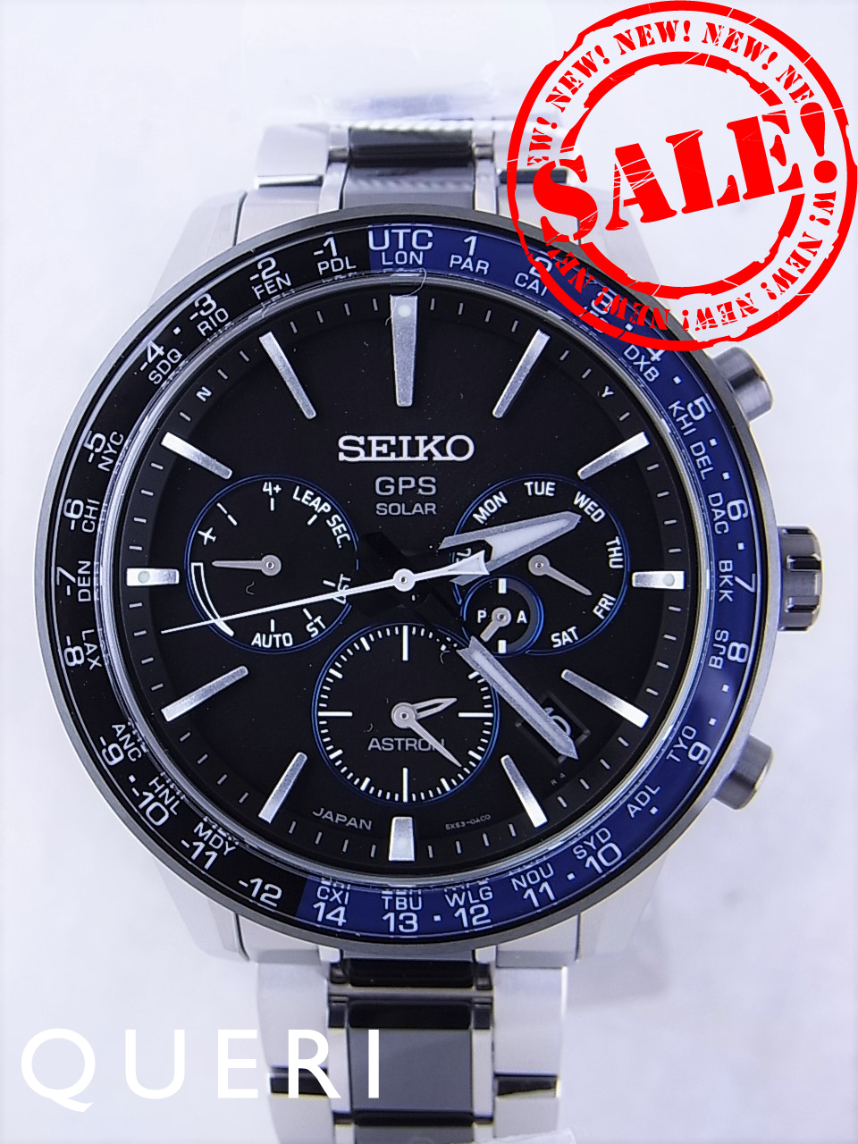 セイコー SEIKO SBXC009 ブラック メンズ 腕時計