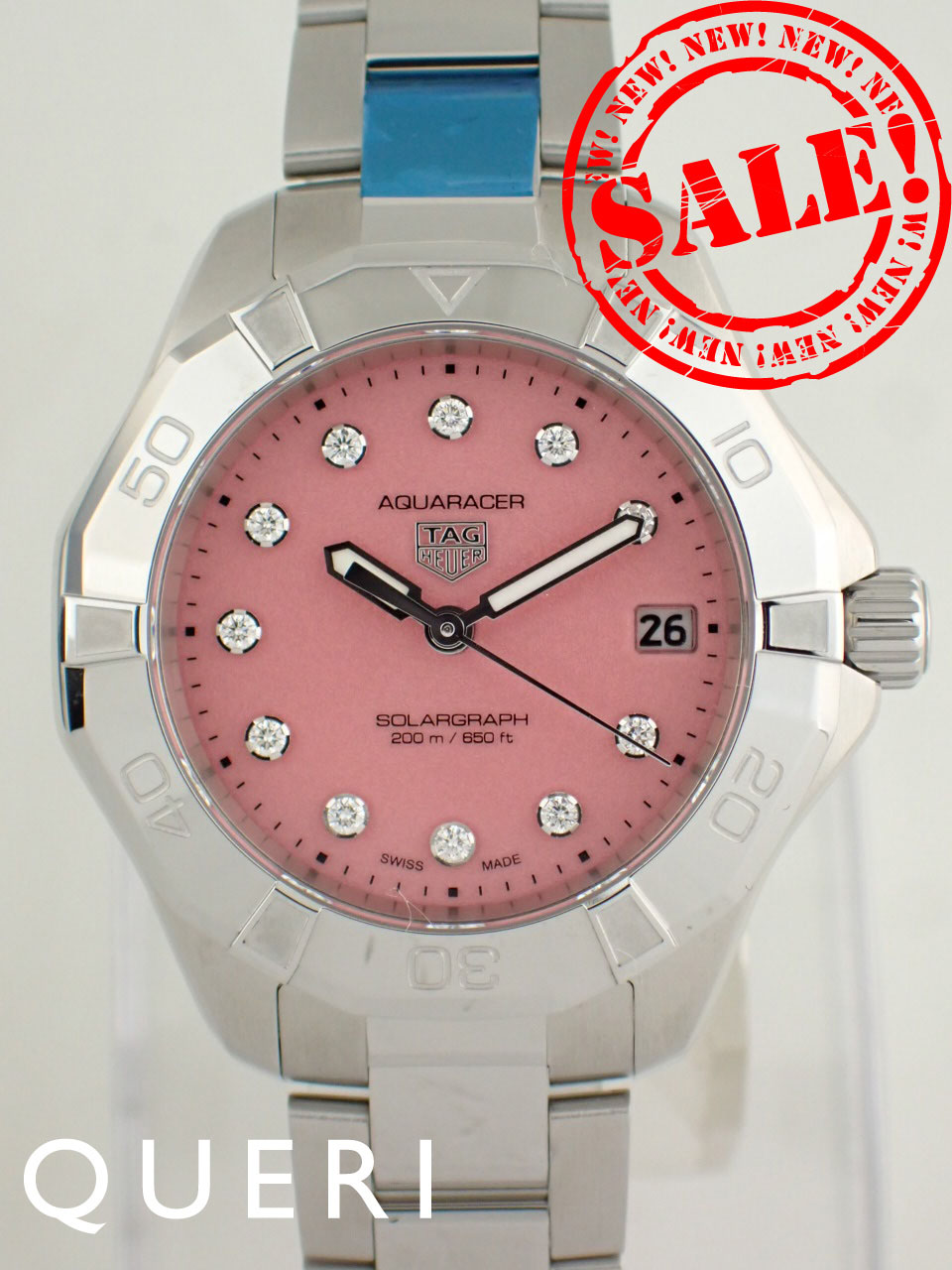 タグホイヤーアクアレーサー プロフェッショナル200 ソーラーグラフWBP1318.BA0005新品