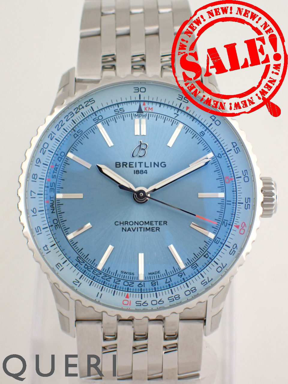 ブライトリング ナビタイマー B17 41mm アイスブルー A17329171C1A1(A17329)新品