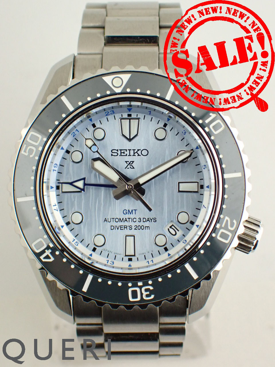セイコー プロスペックス セイコー腕時計110周年記念 Save The Ocean 1968 メカニカルダイバーズ 限定 GMT SBEJ013(6R54-00C0)中古美品