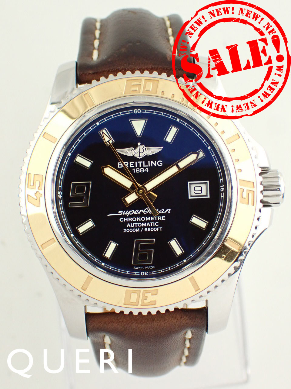 ブライトリング スーパーオーシャン 44 オートマチック コンビ C189B77PRS(C17391)中古