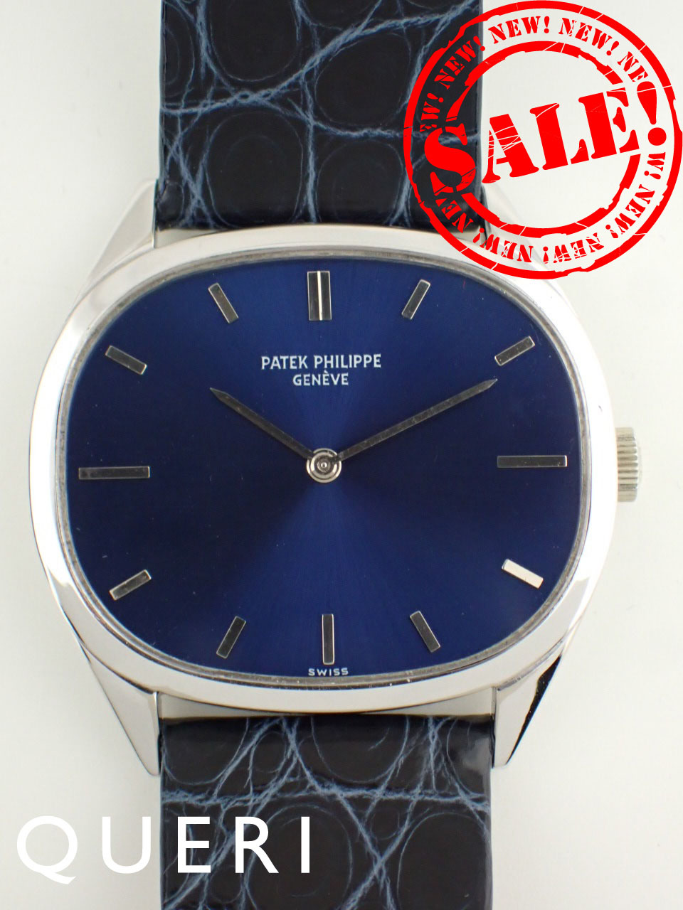 パテックフィリップ ゴールデンエリプス ホワイトゴールド 3548G 中古