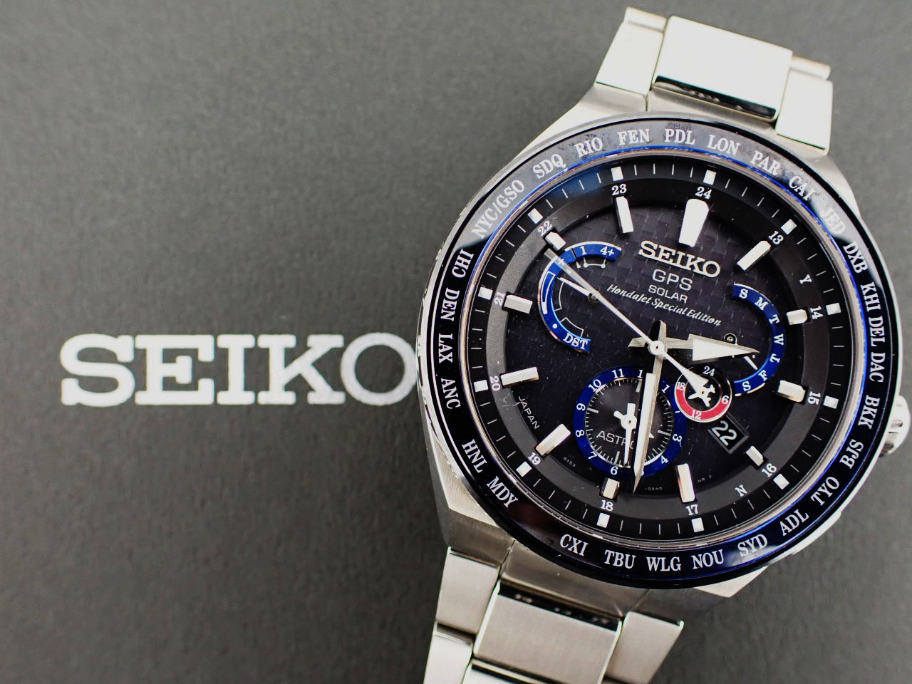 SEIKO セイコー アストロン 腕時計 ソーラー SBXB133/8X53-0AX0-2 エグゼクティブライン ホンダジェット スペシャル 2000本限定モデル  メンズ