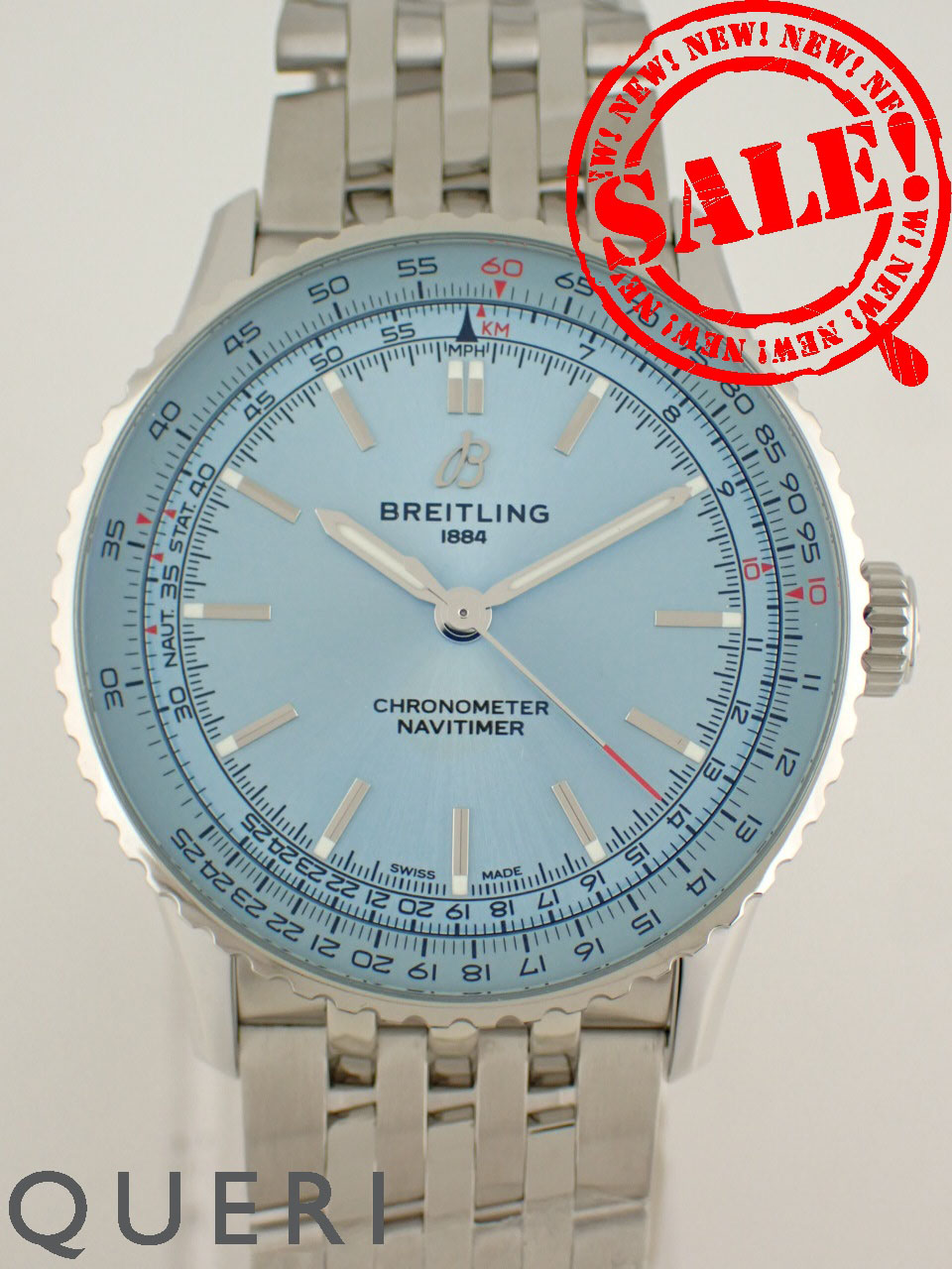 ブライトリング ナビタイマー B17 41mm アイスブルー A17329171C1A1(A17329)新品