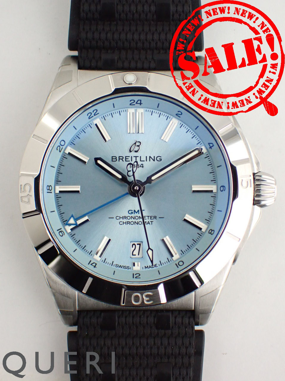 ブライトリング クロノマット オートマチック GMT 40 ラバーベルト P32398101C1S2(P32398) 新品