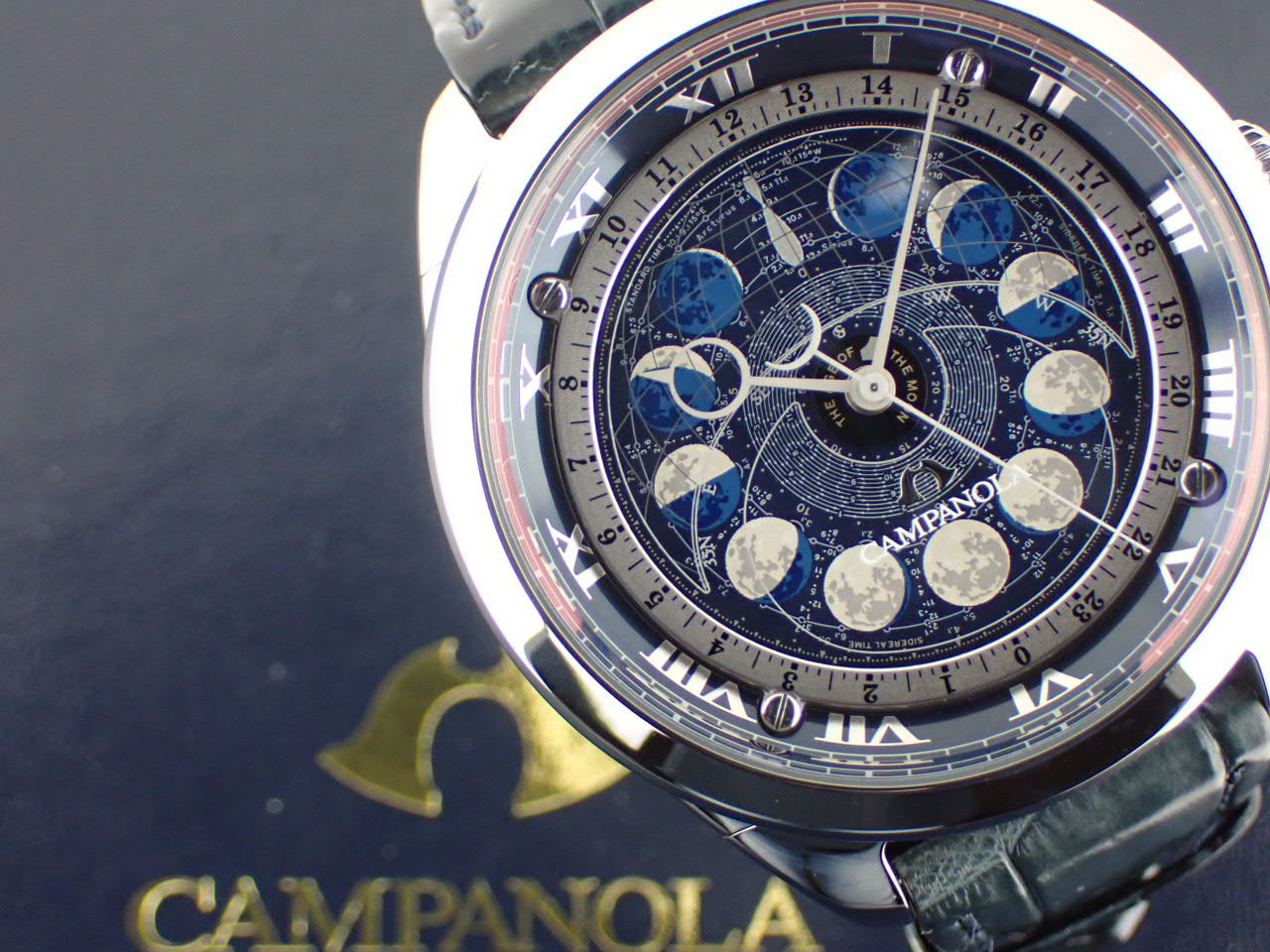 CITIZEN カンパノラ　コスモサイン　美品　月齢盤　天体腕時計