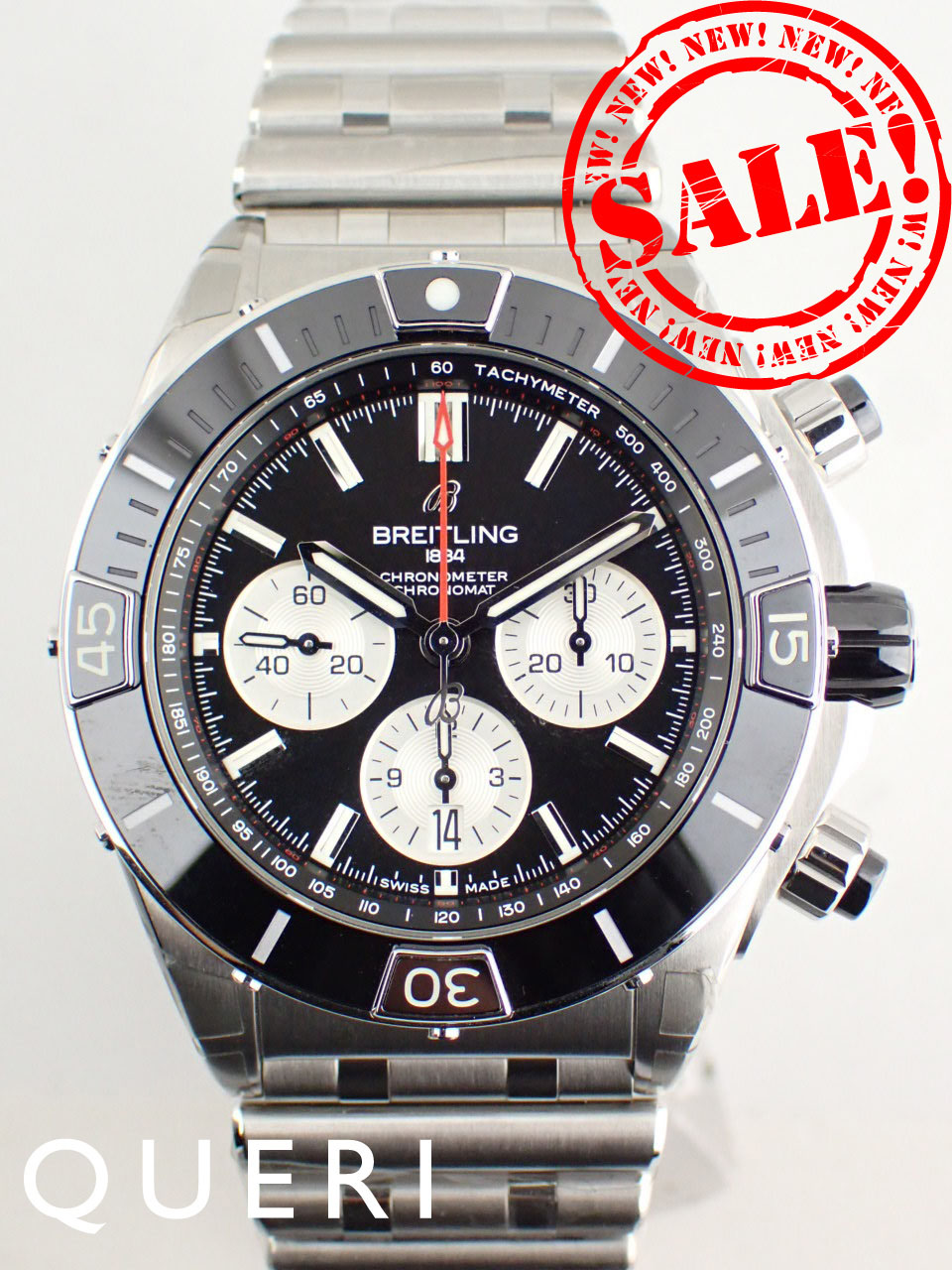 ブライトリング スーパークロノマット B01 44 ブラック AB0136251B1A1(AB0136)新品