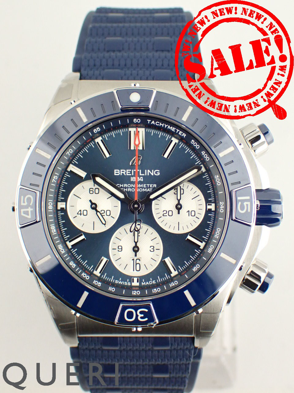 ブライトリング スーパークロノマット B01 44 ブルー AB0136161C1S1(AB0136) 新品
