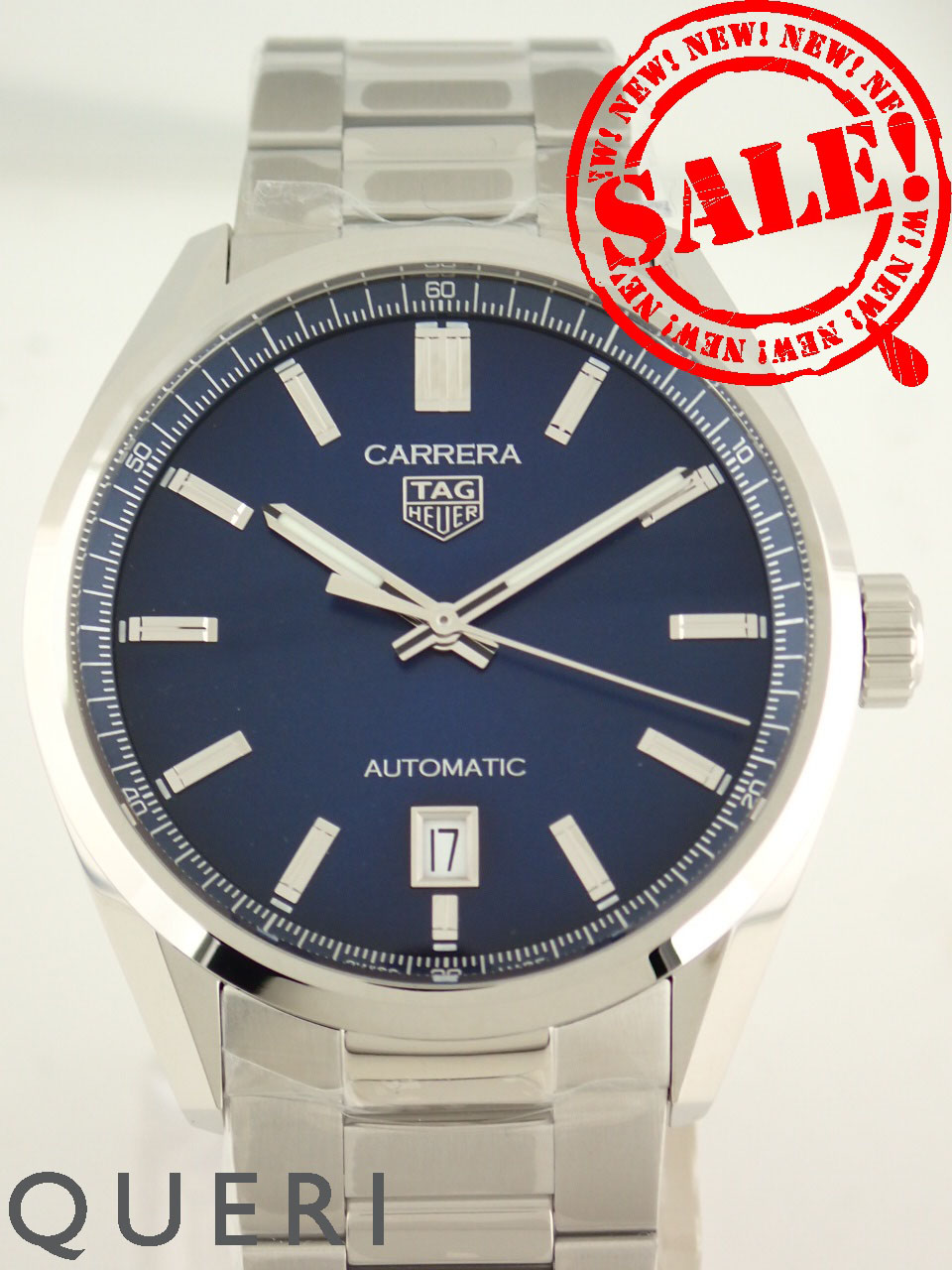 タグホイヤー カレラ キャリバー5 オートマチック ブルー WBN2112.BA0639 新品