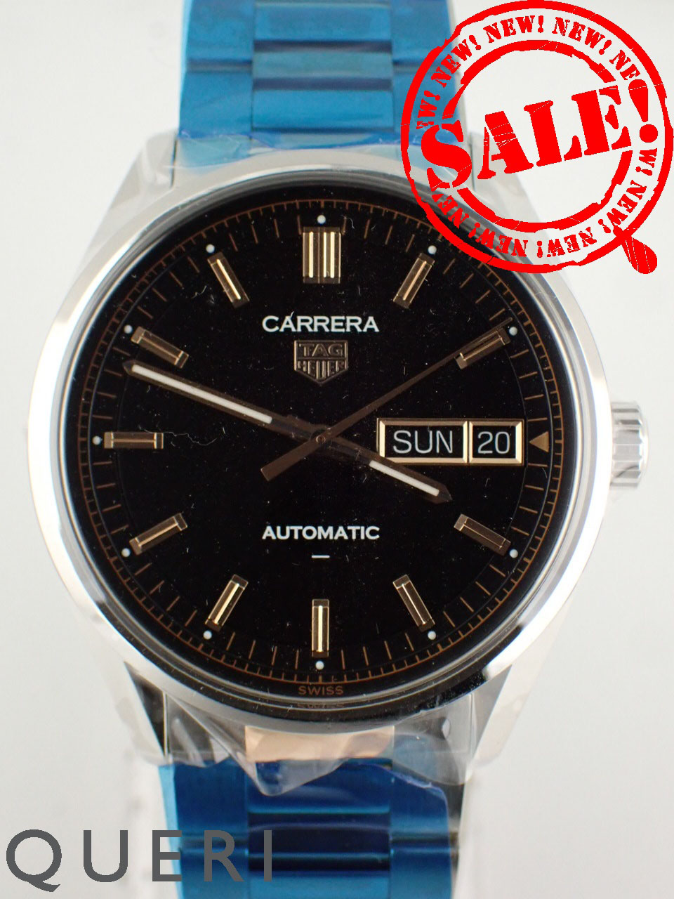 タグホイヤー カレラ デイデイト 41mm ブラック WDA2111.BD0001 コンビブレス 新品