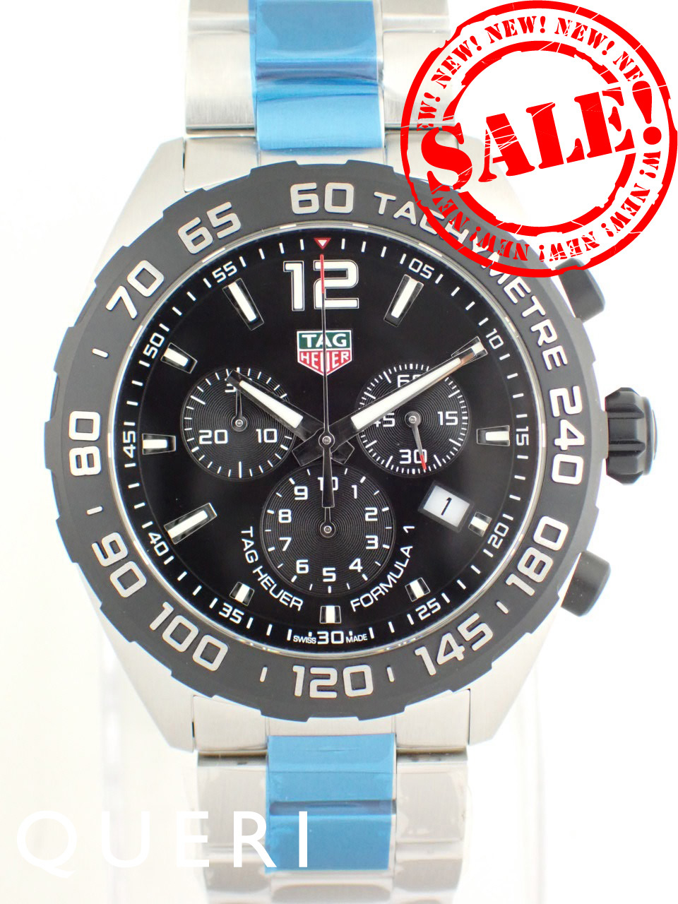 タグホイヤー フォーミュラ1 クロノグラフ 43mm クォーツ CAZ1010.BA0842 新品