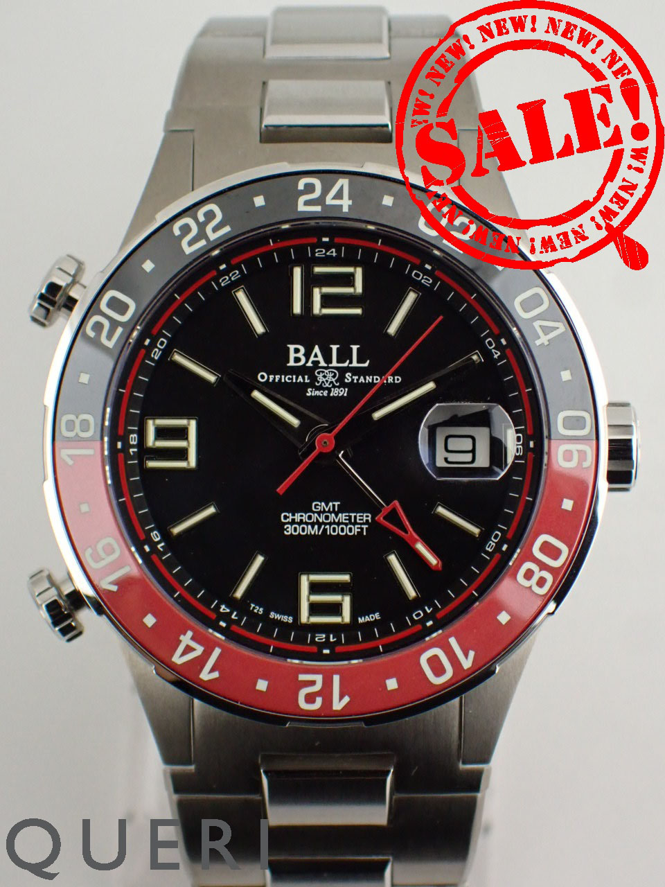 ボールウォッチ ロードマスター パイロット GMT 数量限定 チタン メンズ DG3038A-S1CJ-BK 中古美品