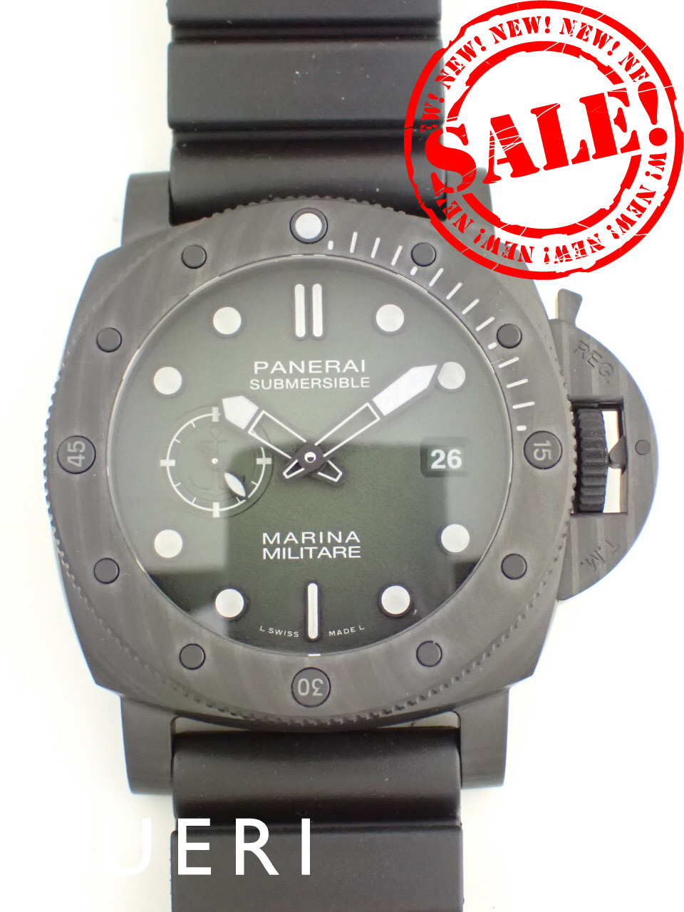 パネライ サブマーシブル マリーナ ミリターレ カーボテック 44mm PAM01698 新品